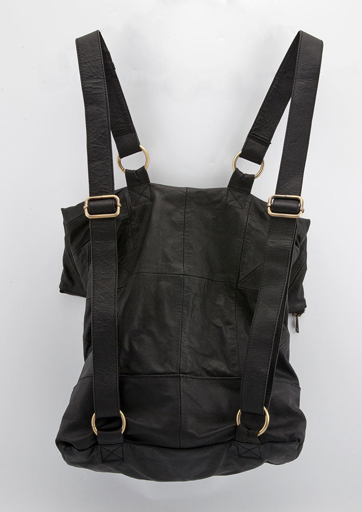 Leather Geo Pack - Backpack - Idis Designs